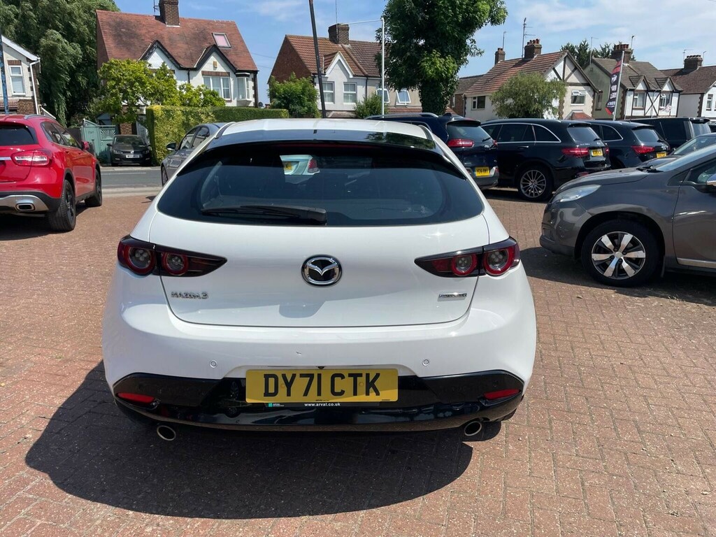 Mazda 3 2.0 E-skyactiv-g Mhev Se-l Lux Euro 6 Ss 2 DY71CTK White #5