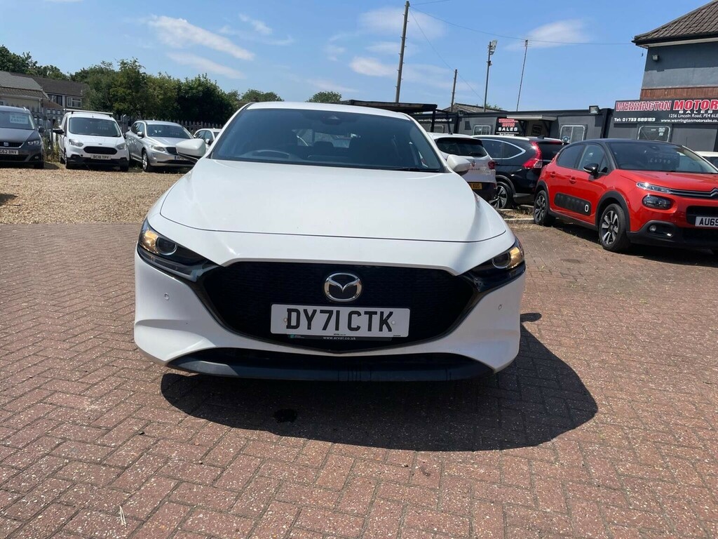 Mazda 3 2.0 E-skyactiv-g Mhev Se-l Lux Euro 6 Ss 2 DY71CTK White #2