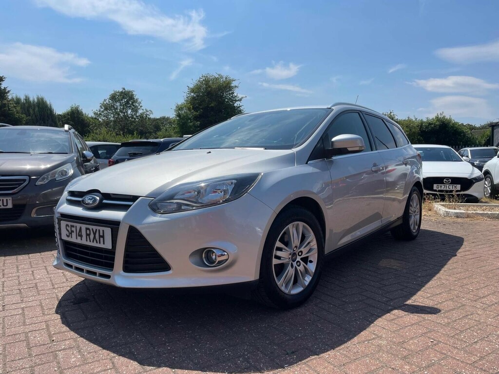 Ford Focus 1.6 Titanium Navigator Powershift Euro 5 2014 Silver #3
