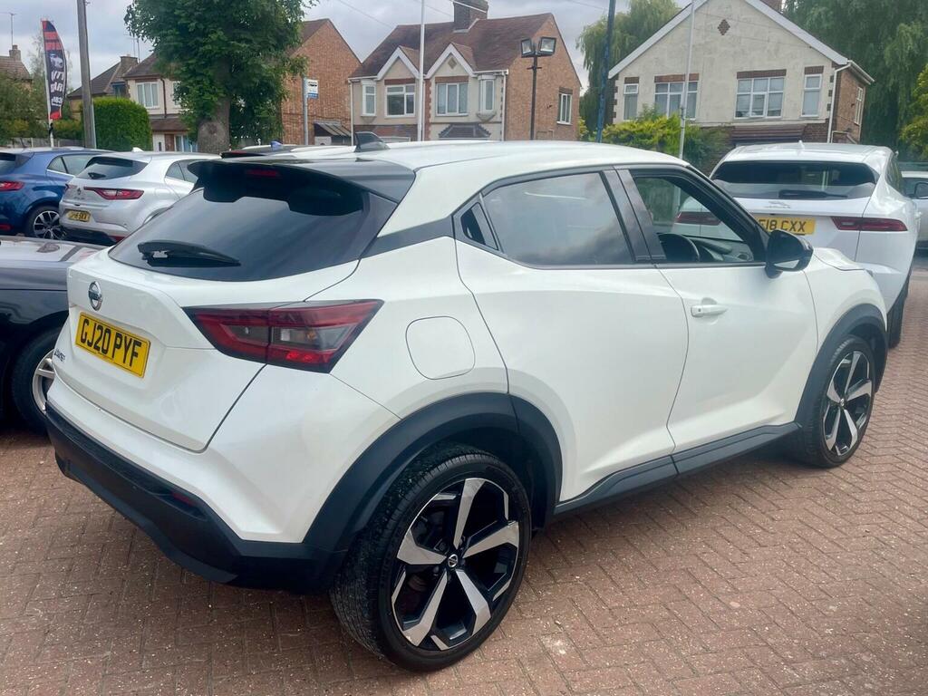 Nissan Juke 1.0 Dig-t Tekna Euro 6 Ss 202020 GJ20PYF White #4