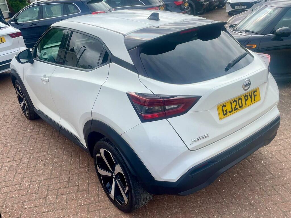 Nissan Juke 1.0 Dig-t Tekna Euro 6 Ss 202020 GJ20PYF White #2