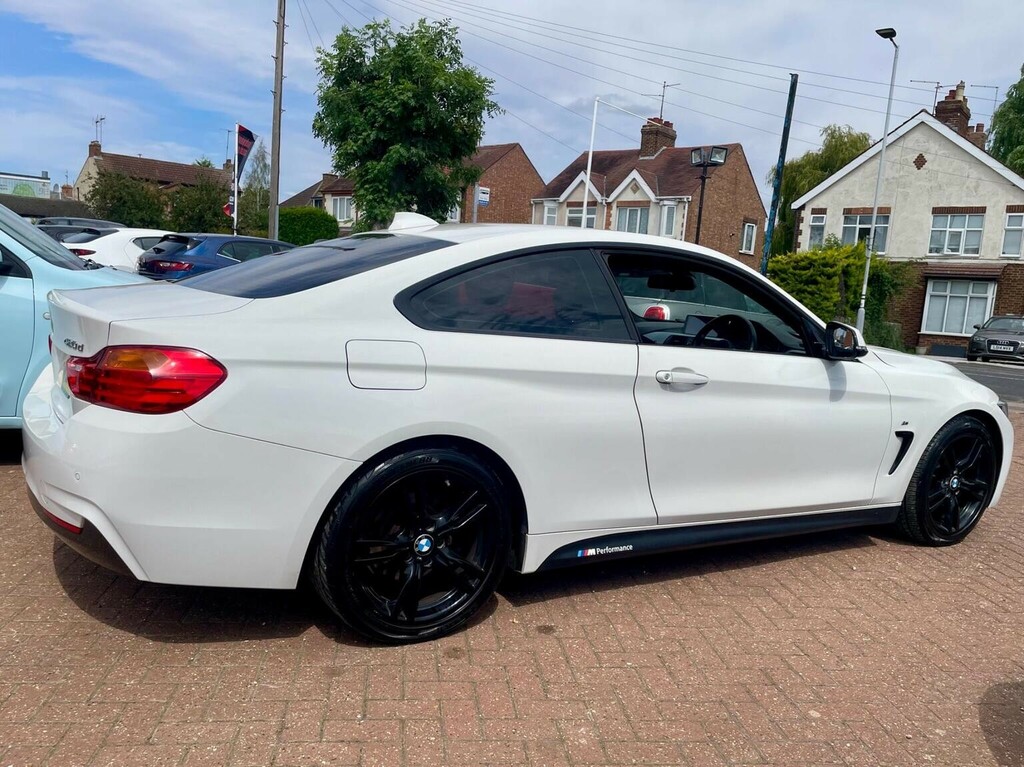 BMW 4 Series 2.0 420D M Sport Euro 6 Ss 201464 White #5
