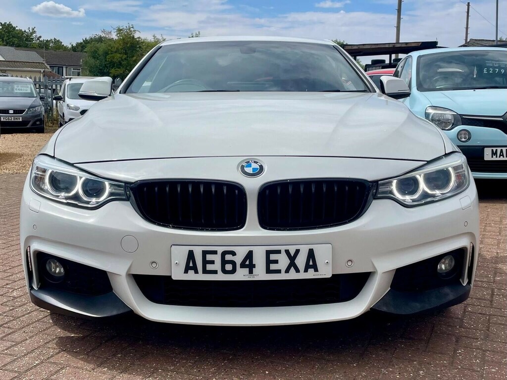 BMW 4 Series 2.0 420D M Sport Euro 6 Ss 201464 White #2