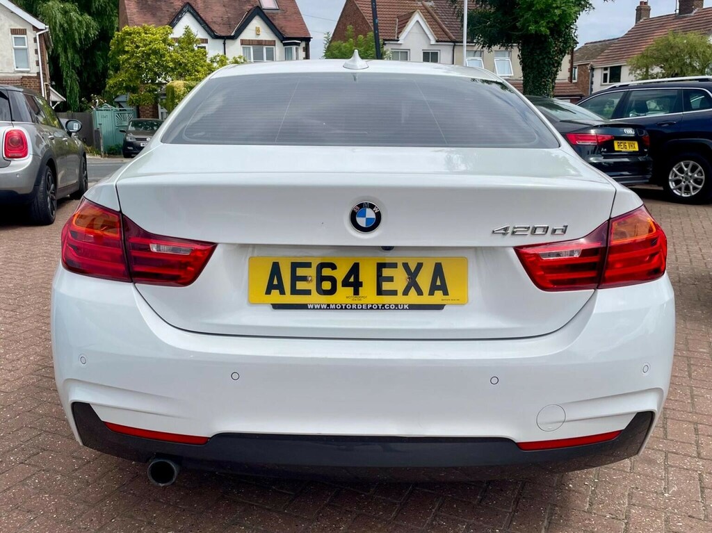 BMW 4 Series 2.0 420D M Sport Euro 6 Ss 201464 White #4