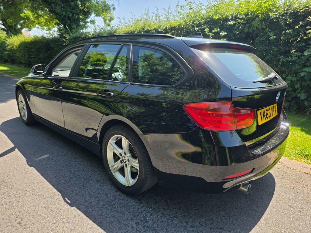 BMW 3 Series 2.0 318D Se Touring Euro 5 Ss VK63YTX Black #4