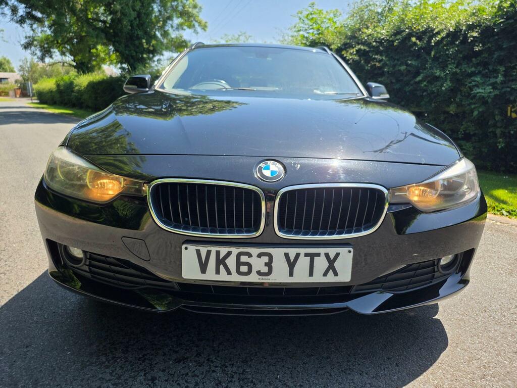 BMW 3 Series 2.0 318D Se Touring Euro 5 Ss VK63YTX Black #2