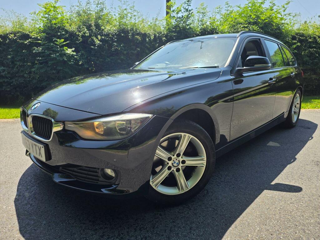 BMW 3 Series 2.0 318D Se Touring Euro 5 Ss VK63YTX Black #3