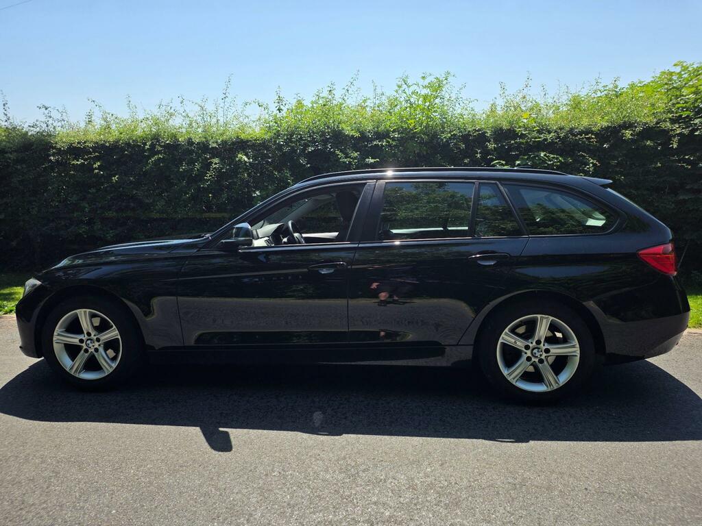 BMW 3 Series 2.0 318D Se Touring Euro 5 Ss VK63YTX Black #5