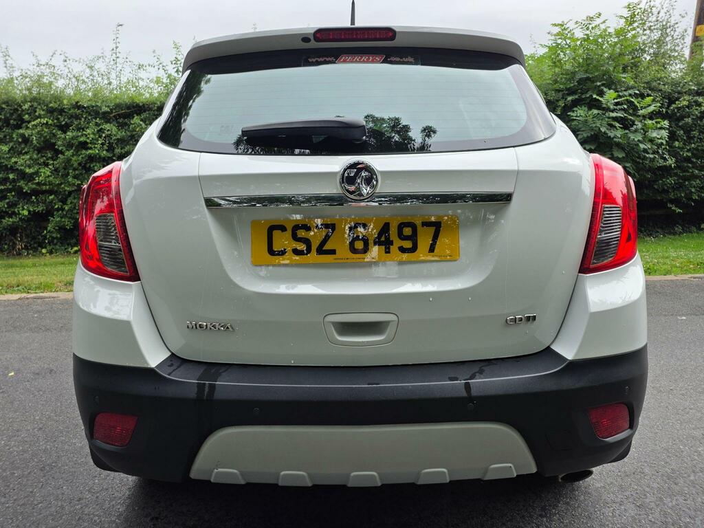 Vauxhall Mokka 1.6 Cdti Exclusiv 2Wd Euro 6 Ss White #6