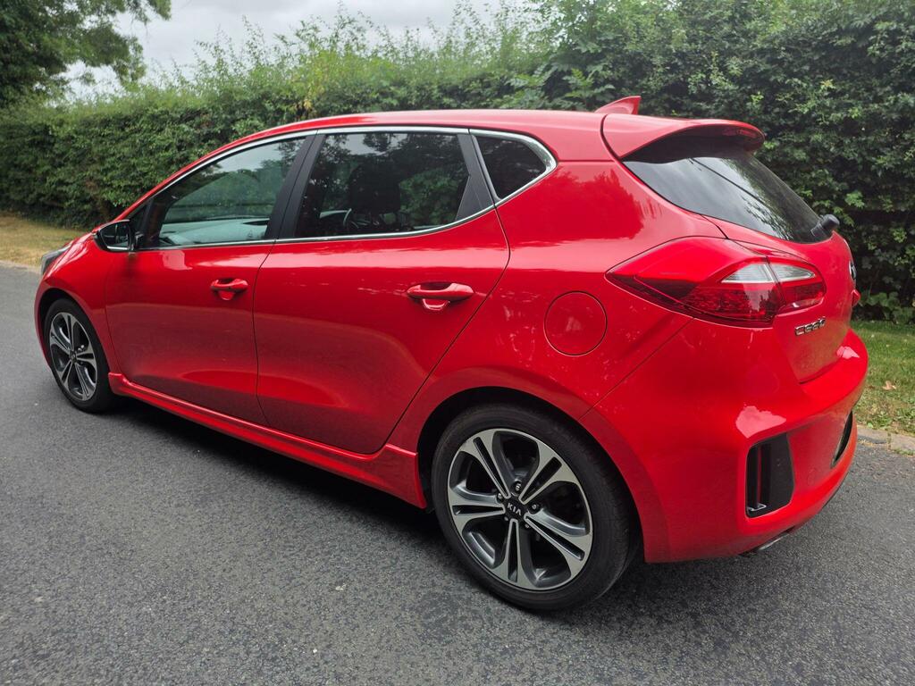 Kia Ceed Gt-line Red #4