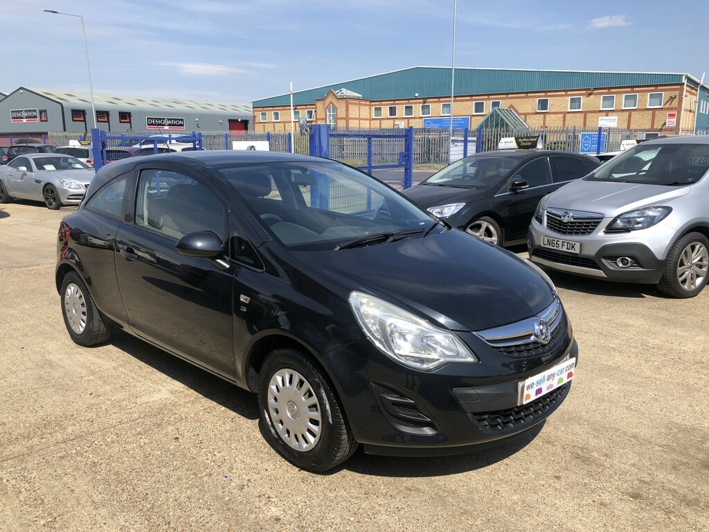 Vauxhall Corsa Hatchback 1.0 Ecoflex 12V S 2012 Black