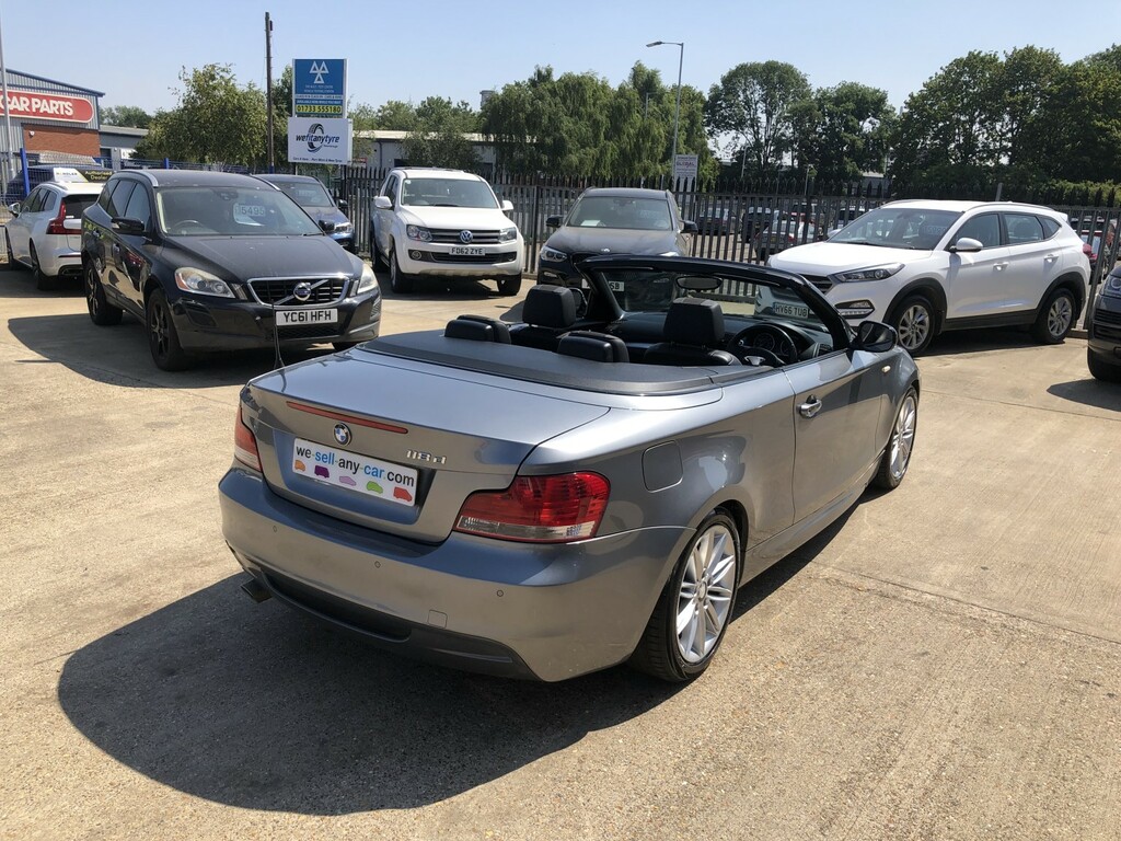 BMW 1 Series Convertible 2.0 118D M Sport 2010 Grey
