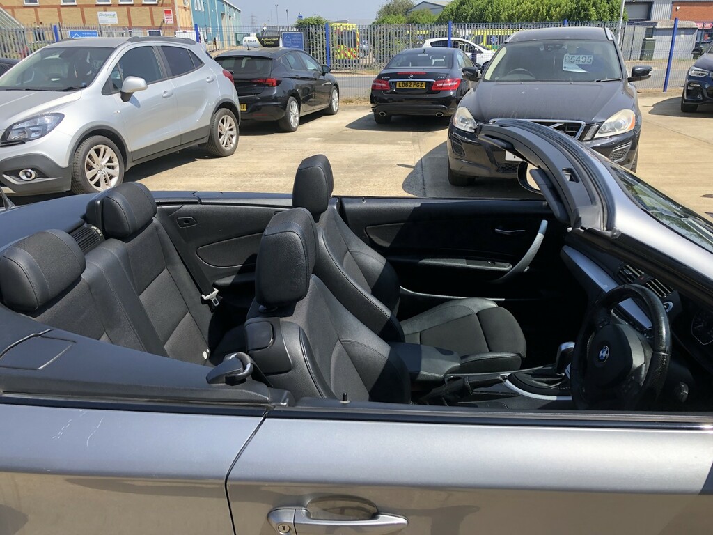 BMW 1 Series Convertible 2.0 118D M Sport 2010 Grey #6
