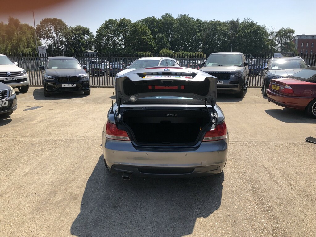 BMW 1 Series Convertible 2.0 118D M Sport 2010 Grey #5