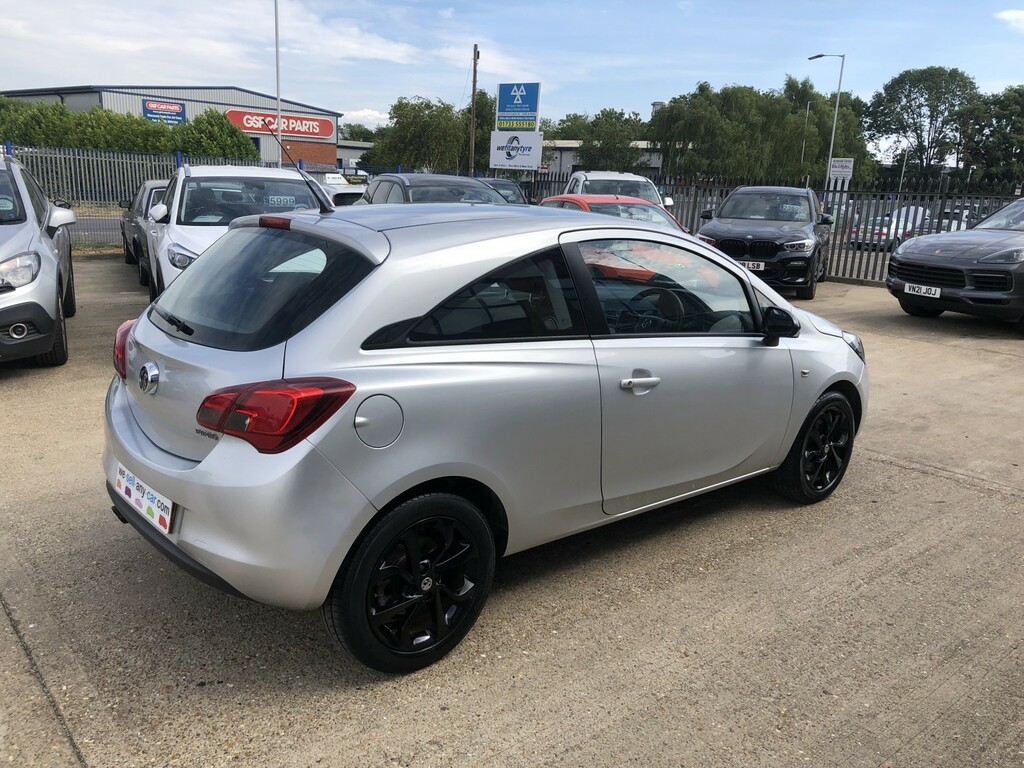 Vauxhall Corsa Hatchback 1.0 I Turbo Ecoflex Sting R 2015 Silver #5