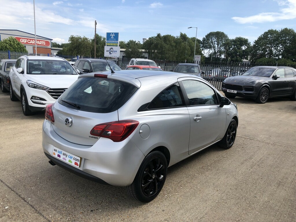 Vauxhall Corsa Hatchback 1.0 I Turbo Ecoflex Sting R 2015 Silver #6