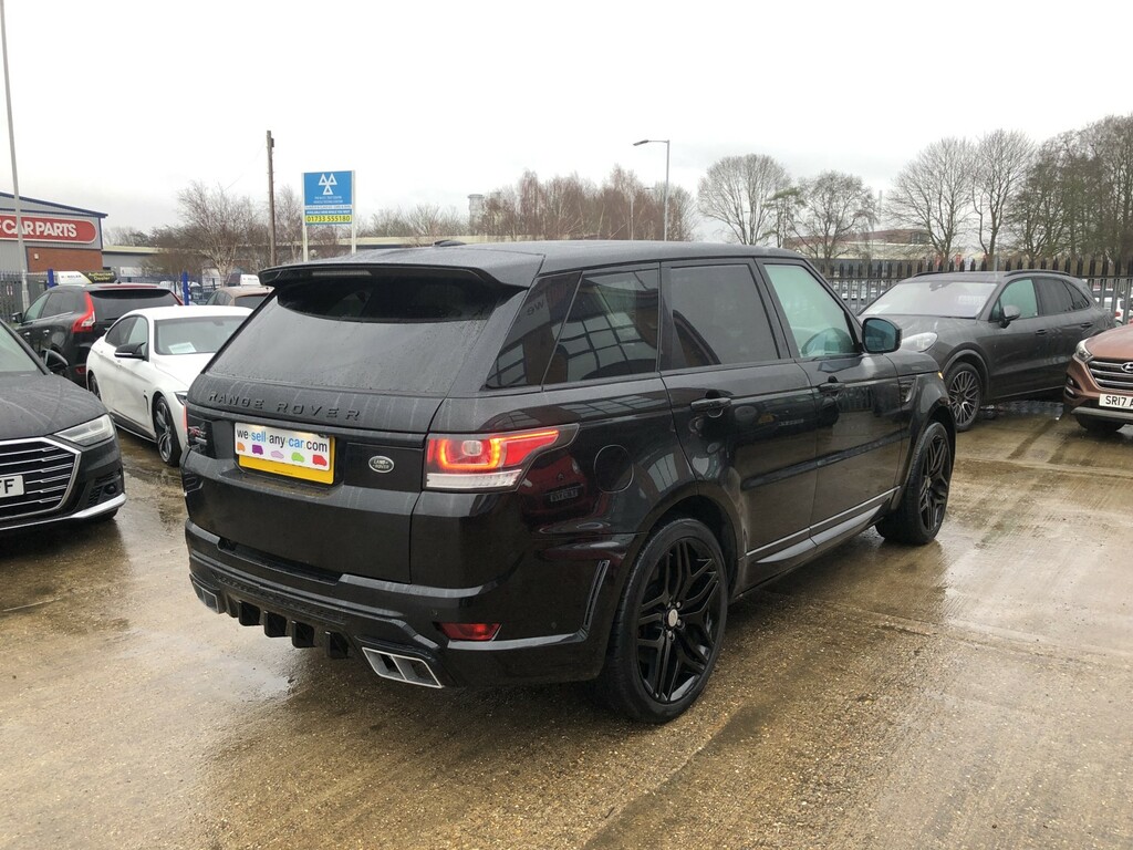 Land Rover Range Rover Sport Sdv6 Hse 288 Blue #8
