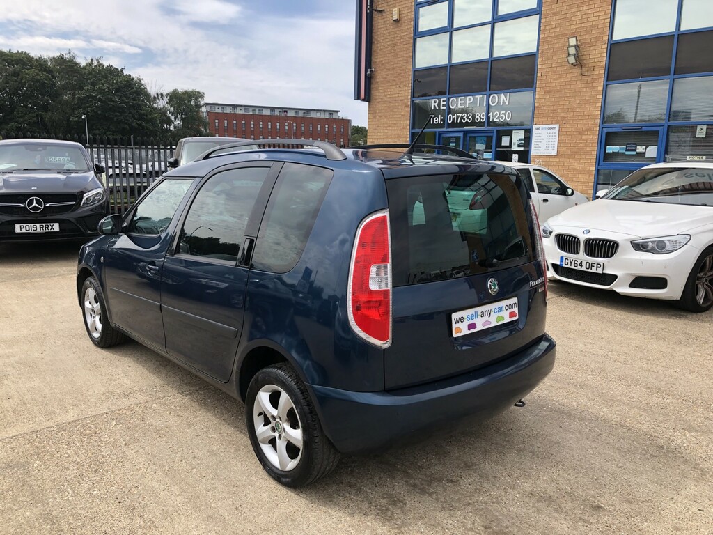 Skoda Roomster Mpv 1.6 Tdi Se Plus 2013 Blue #6