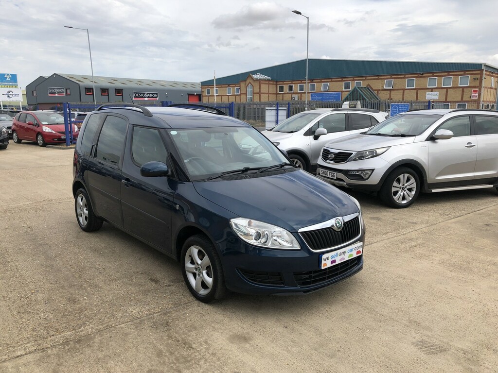 Skoda Roomster Mpv 1.6 Tdi Se Plus 2013 Blue #2