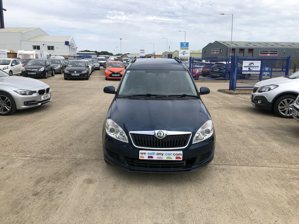 Skoda Roomster Mpv 1.6 Tdi Se Plus 2013 Blue #3