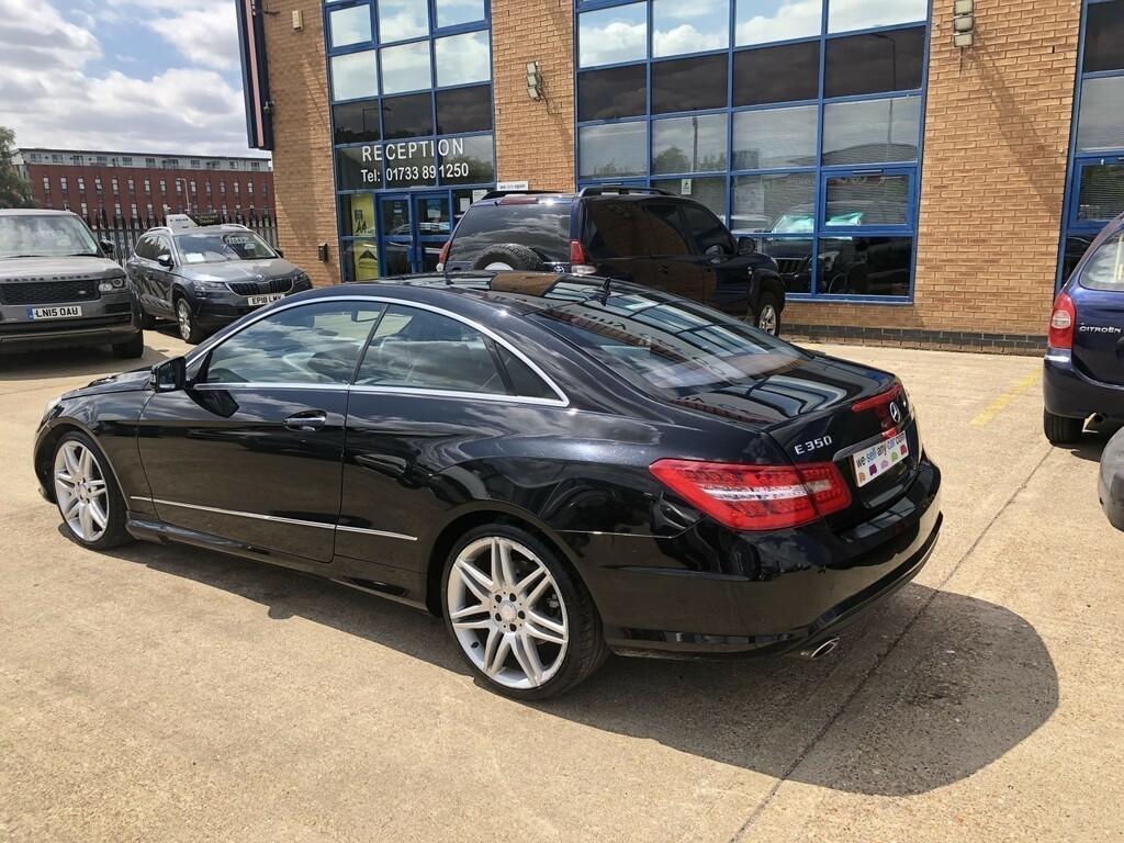 Mercedes-Benz E Class Coupe 3.0 E350 Cdi V6 Blueefficiency Sport 2012 Black