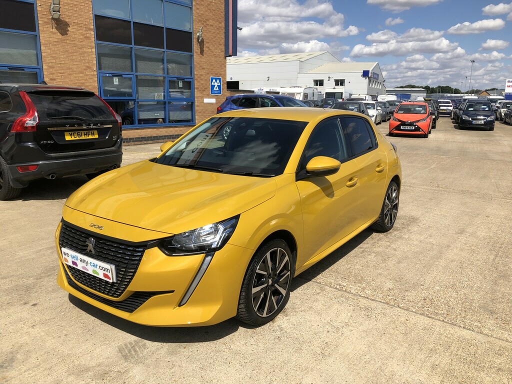 Peugeot 208 1.2 Puretech Allure Yellow #2