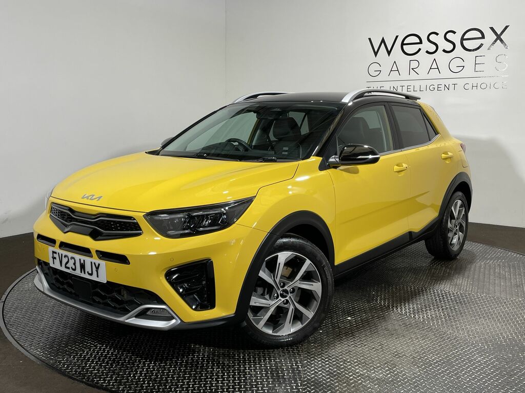 Kia Stonic 1.0T Gdi 48V Gt-line S Yellow #4