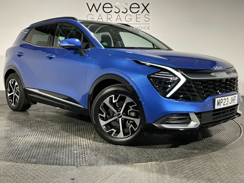 Kia Sportage 1.6T Gdi Hev 4 Blue