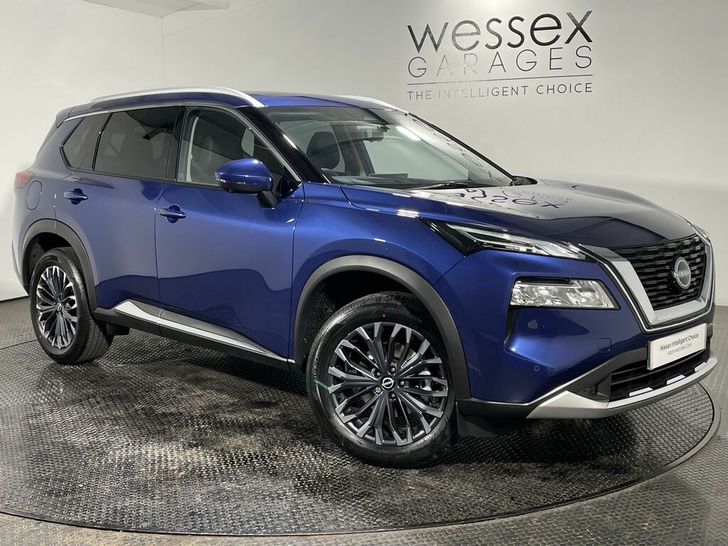 Nissan X-Trail 1.5 Mhev 163 Tekna 7 Seat Xtronic 52022 Blue