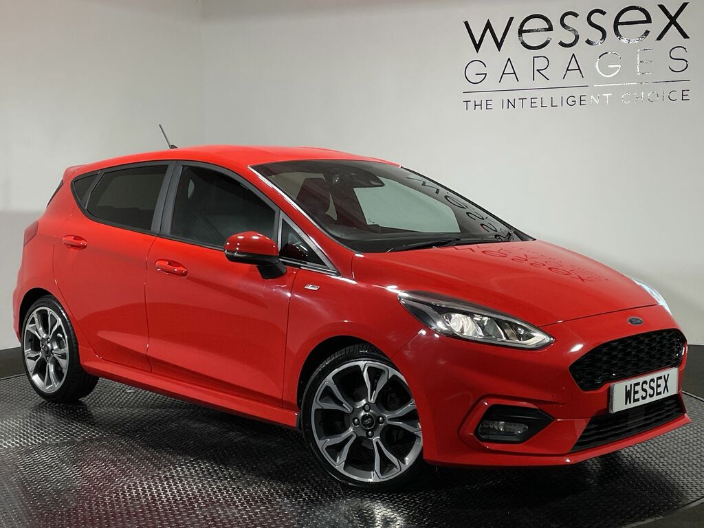 Ford Fiesta St-line X Turbo Red