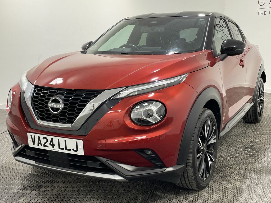 Nissan Juke 1.0 Dig-t 114 Tekna VA24LLJ Red #6