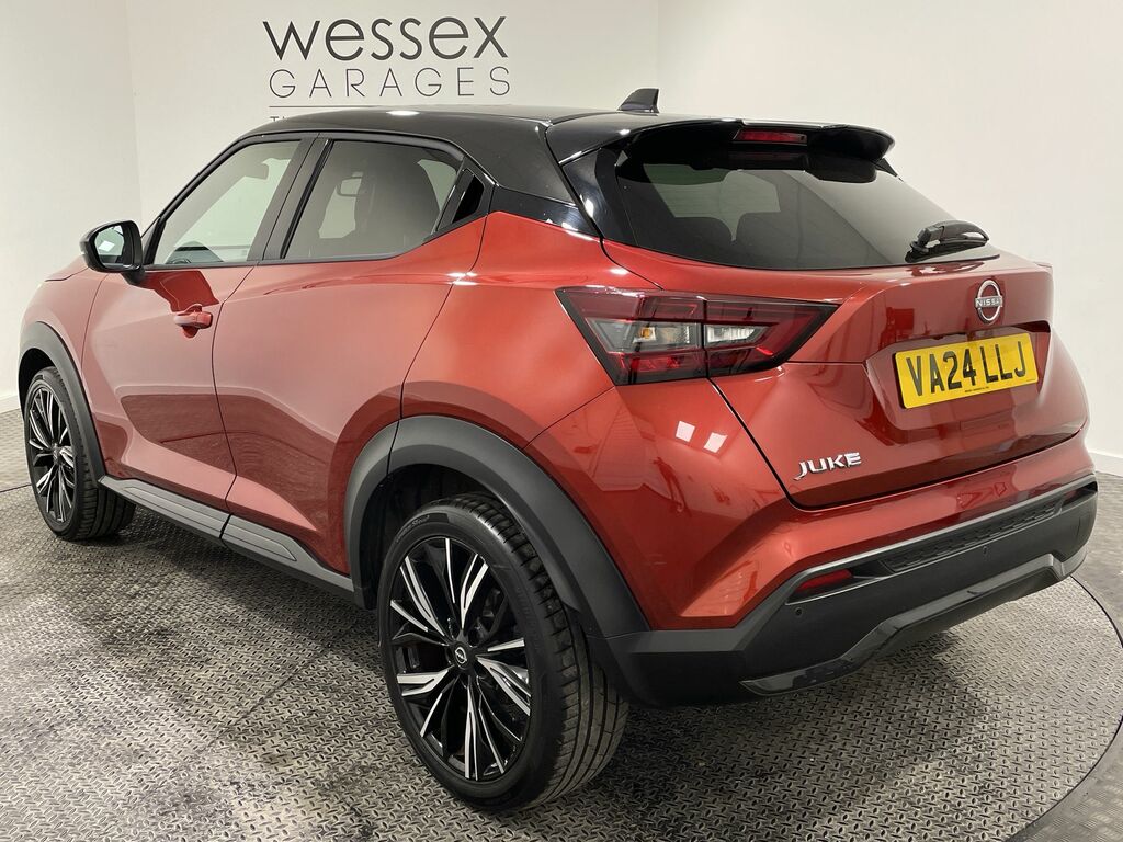 Nissan Juke 1.0 Dig-t 114 Tekna VA24LLJ Red #4