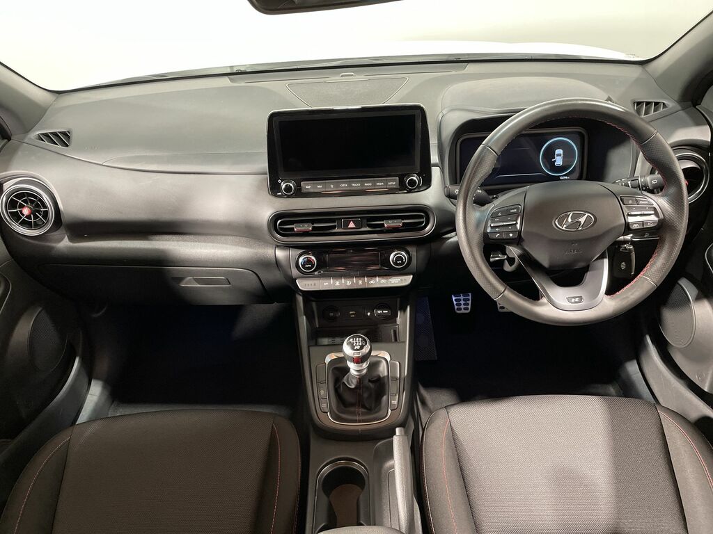 Hyundai Kona N Line T-gdi Mhev White #2