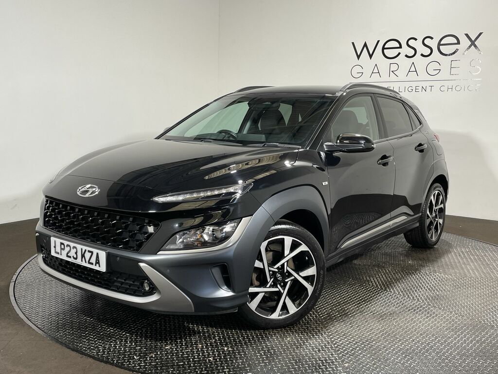 Hyundai Kona Premium T-gdi Mhev LP23KZA Black #4