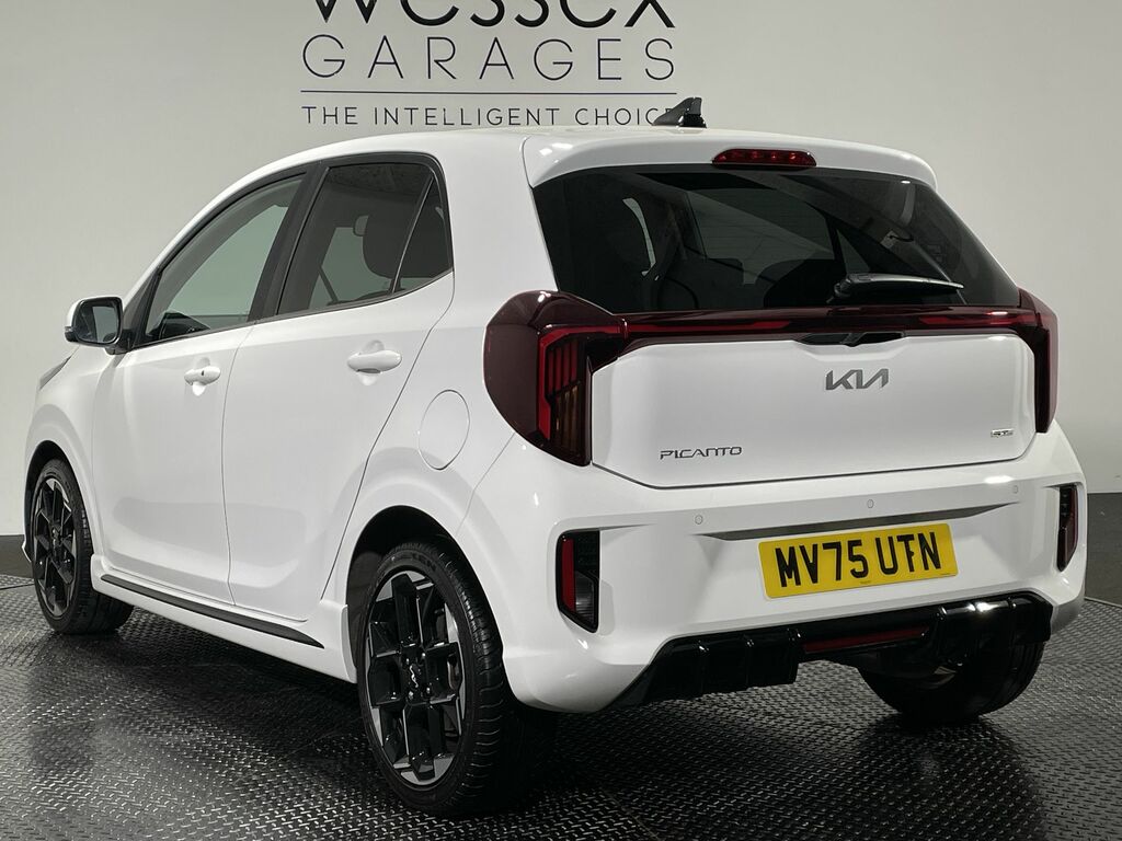 Kia Picanto 1.0 Gt-line S MV75UTN White #5
