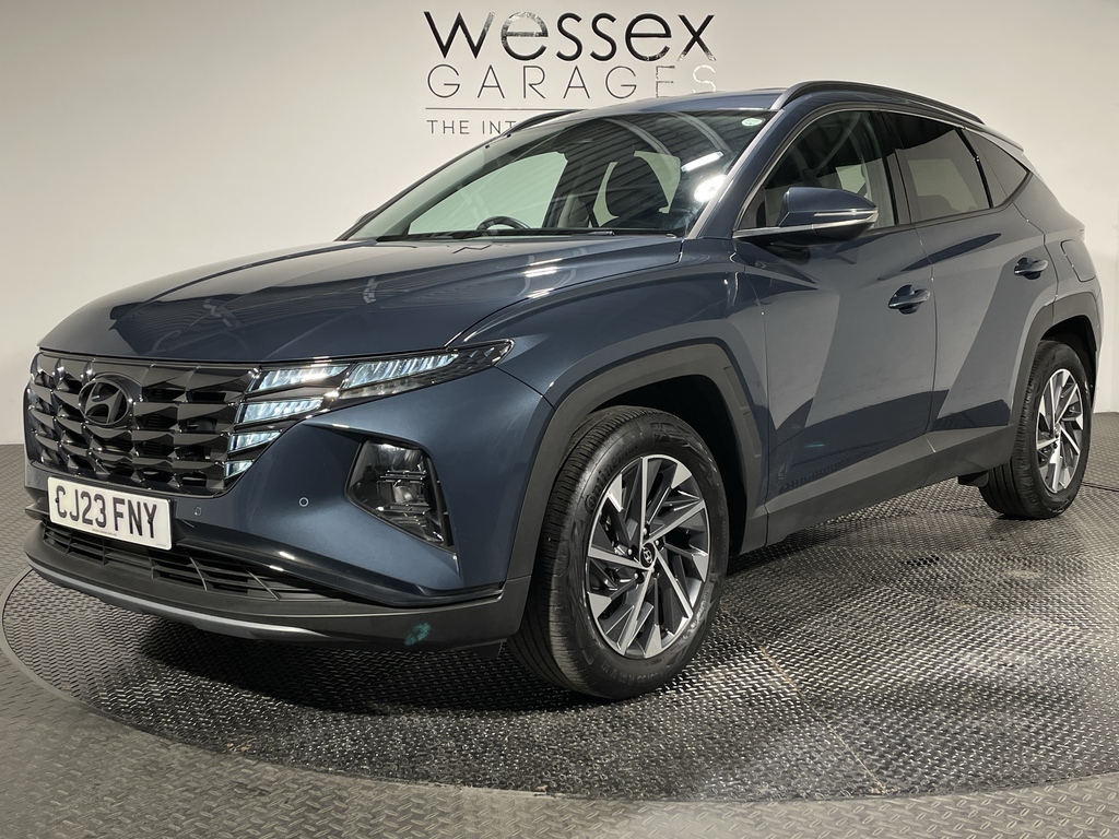 Hyundai Tucson Premium T-gdi Blue #4