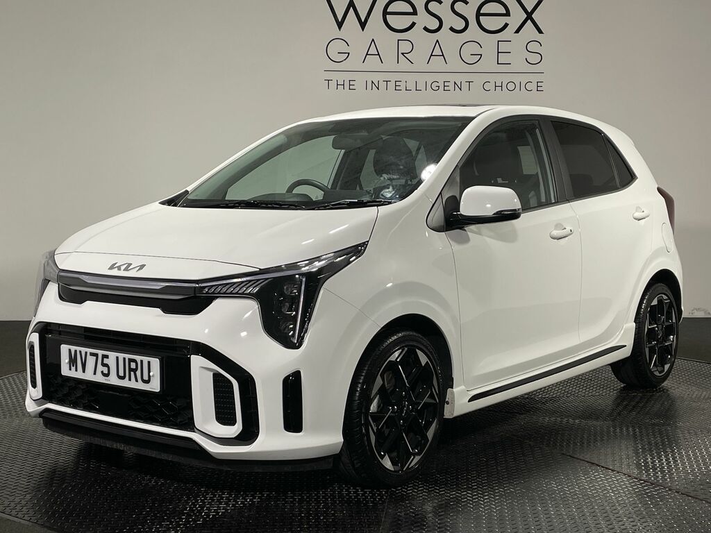 Kia Picanto 1.0 Gt-line S White #4