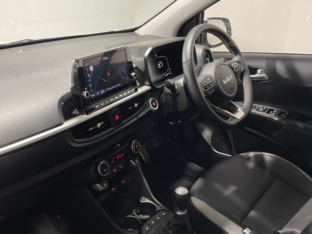 Kia Picanto 1.0 Gt-line S White #2