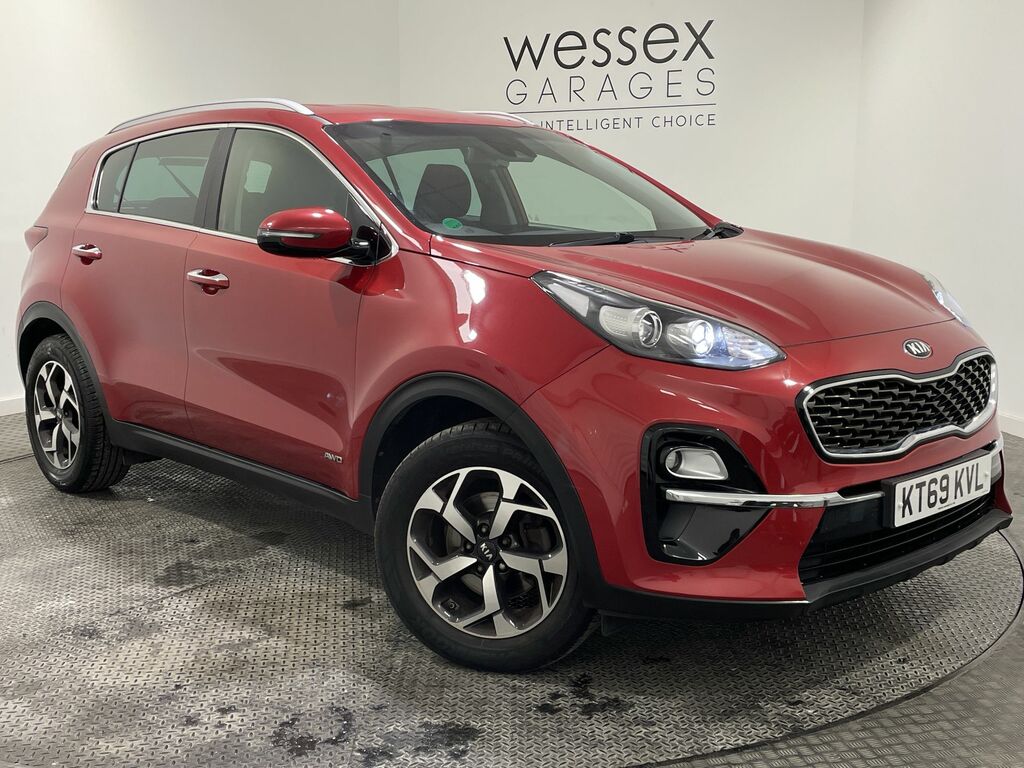 Kia Sportage 1.6T Gdi Isg 2 Awd Red