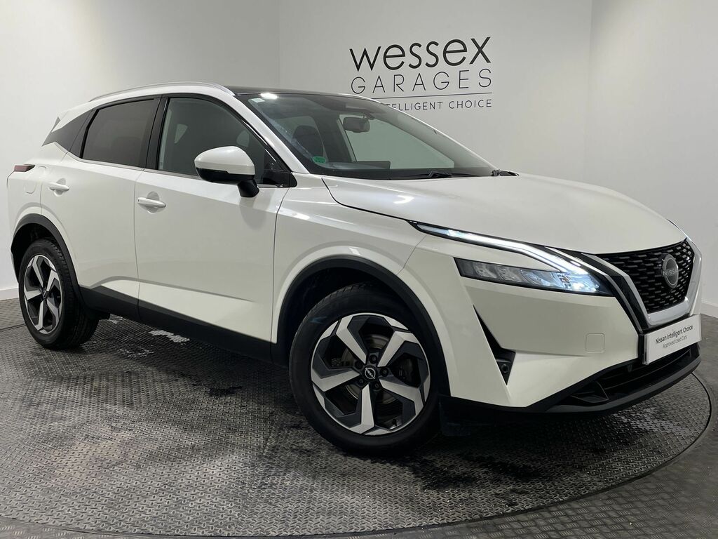 Nissan Qashqai 1.3 Dig-t Mh N-connecta White