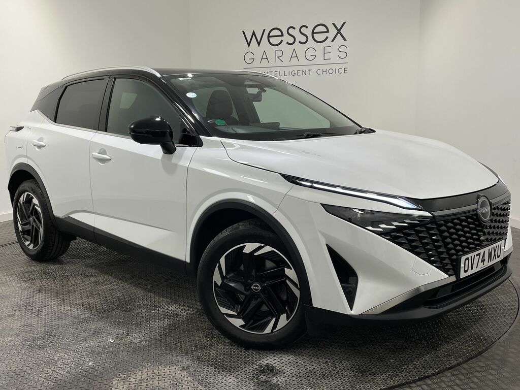 Nissan Qashqai 1.3 Dig-t Mh N-connecta White