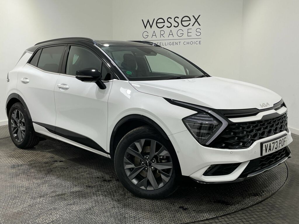 Kia Sportage 1.6T Gdi 207 Hev Gt-line White
