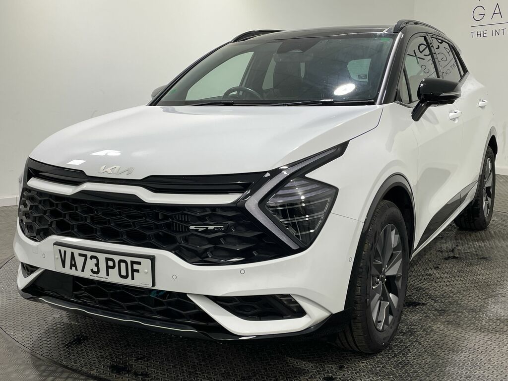Kia Sportage 1.6T Gdi 207 Hev Gt-line VA73POF White #6