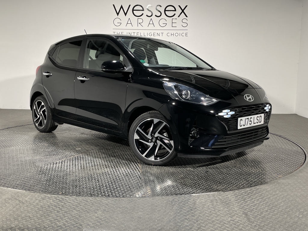 Hyundai I10 1.0 63 Premium Nav 52024 CJ75LSD Black #2