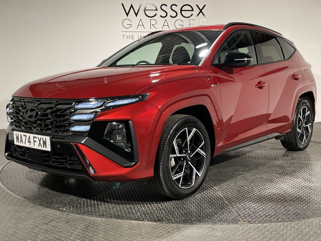 Hyundai Tucson N Line T-gdi Hev A WA74FXW Red #4