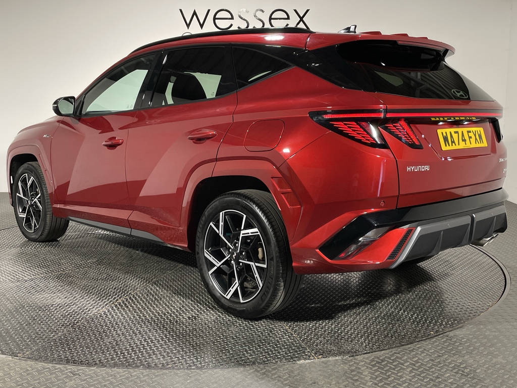 Hyundai Tucson N Line T-gdi Hev A WA74FXW Red #3