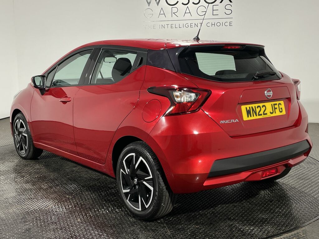 Nissan Micra 1.0 Ig-t 92 Acenta Red #4