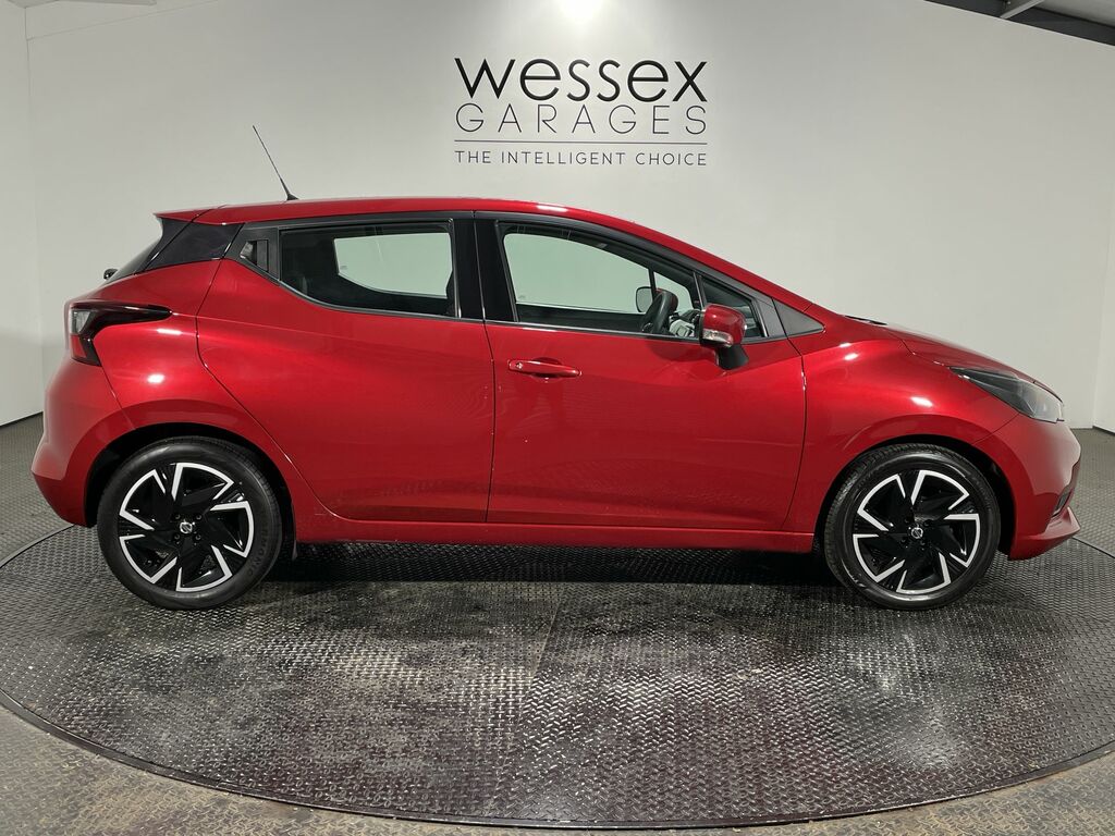 Nissan Micra Acenta Red #7