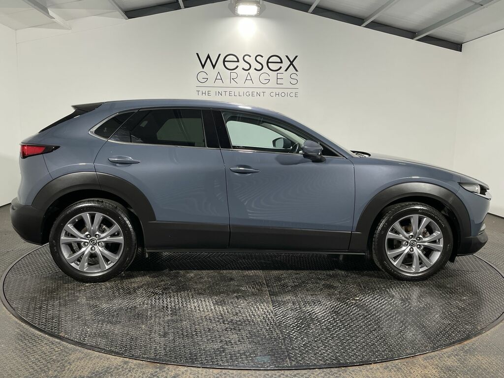Mazda CX-30 2.5 E-skyactiv G Mhev Exclusive-line Euro 6 Blue #7