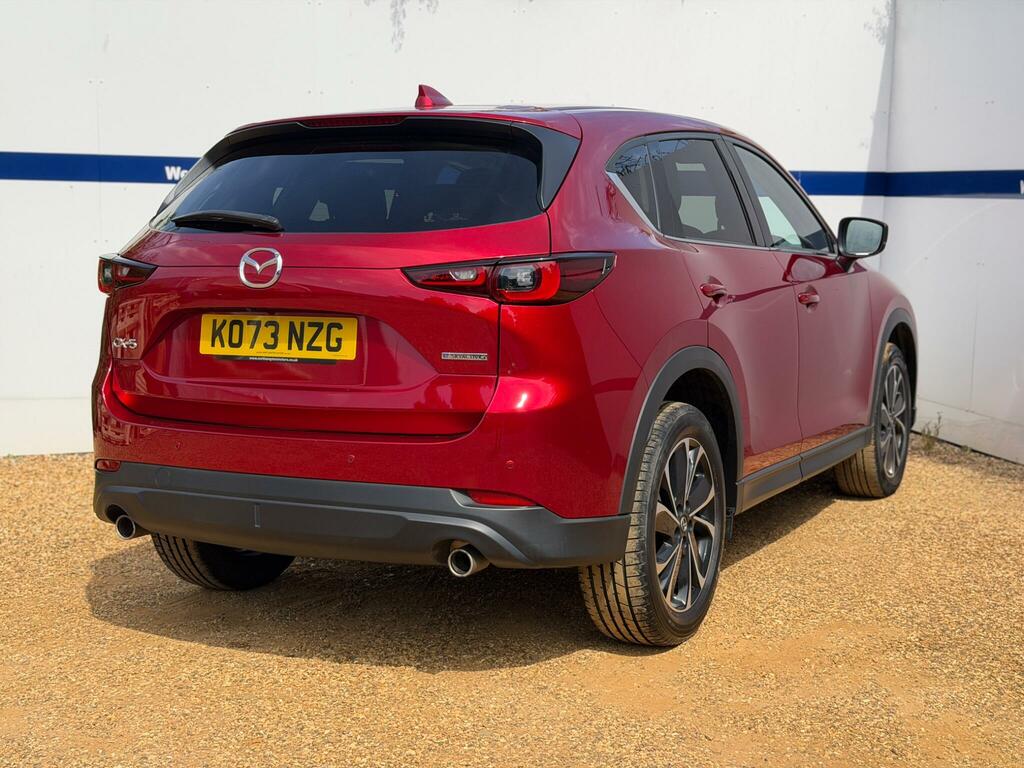Mazda CX-5 2.0 E-skyactiv G Mhev Exclusive-line - 20 KO73NZG Red #4